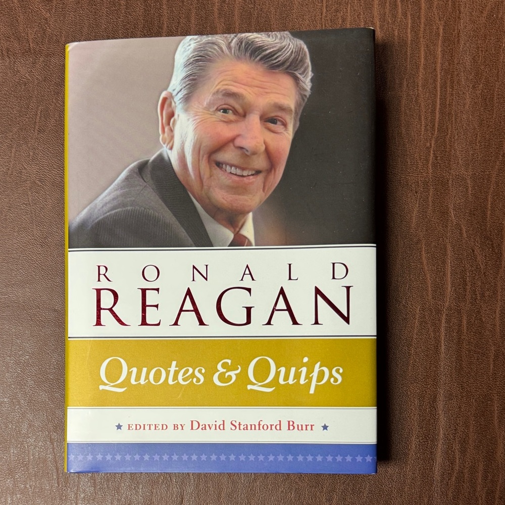 Ronald Reagan Quotes & Quips Book
